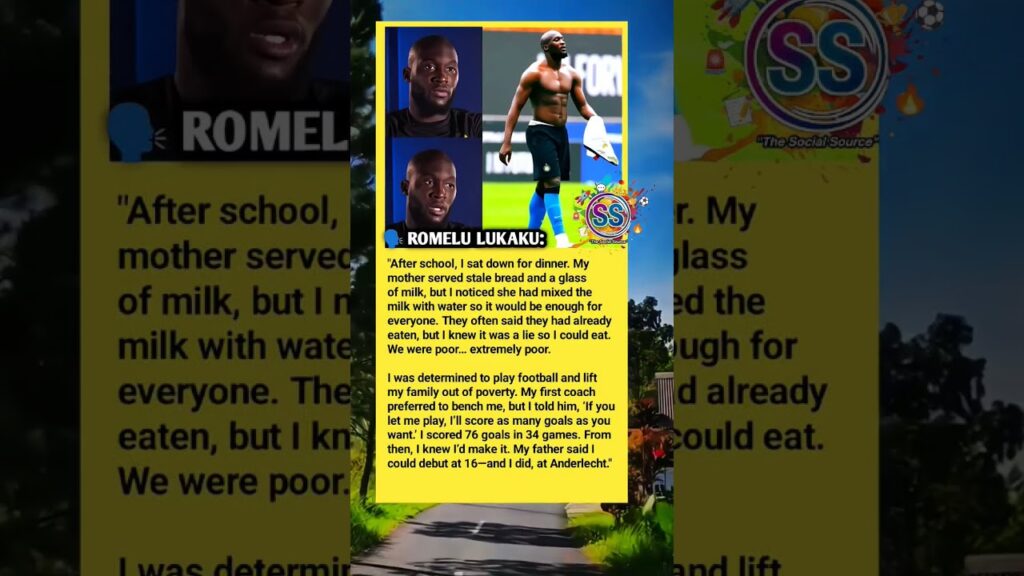 76 Goals from an Empty Stomach – The Wild Journey of Romelu Lukaku #football #lukaku #shorts #fyp