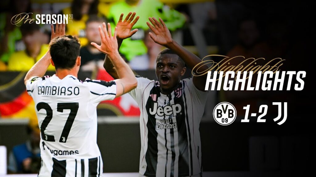 HIGHLIGHTS | Borussia Dortmund 1-2 Juventus | CAMBIASO's BRACE | Pre-Season Friendly