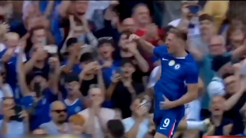 Liam Delap  Goal, Youssouf Fofana Chelsea vs AC Milan 4-1, Club Friendlies 2025