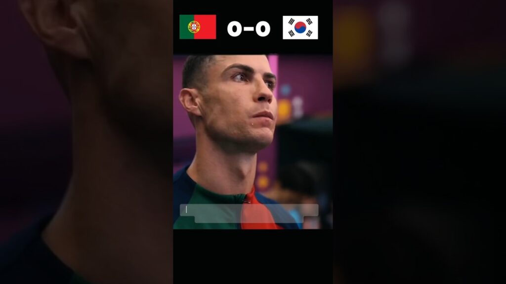 Portugal Was Winning… Until THIS Happened! ⚡ #footballshorts #cr7