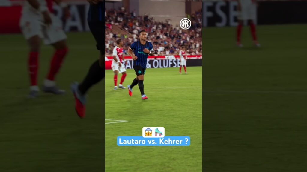 Quand Lautaro met Thilo Kehrer sur les 🛼 (via Inter) #Football #inter
