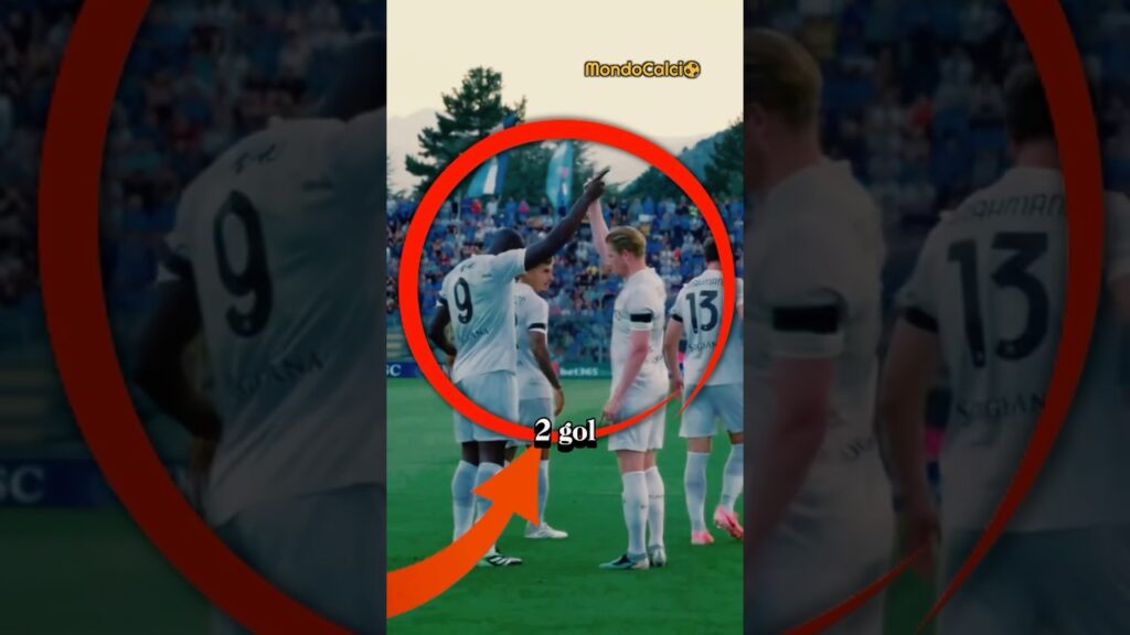 De Bruyne segna 2 gol al debutto col Napoli — Lukaku è l’uomo più felice del mondo 😳🤣