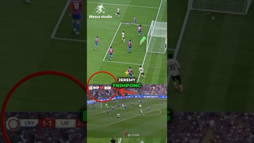 “Frimpong Scores at 20:20… and the Internet Loses It! 🤯⚽ #LFC #footballshorts