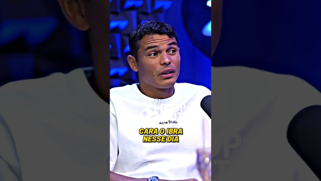 a Briga do Thiago Silva com Ibrahimovic no PSG #futebol #ibrahimovic #thiagosilva