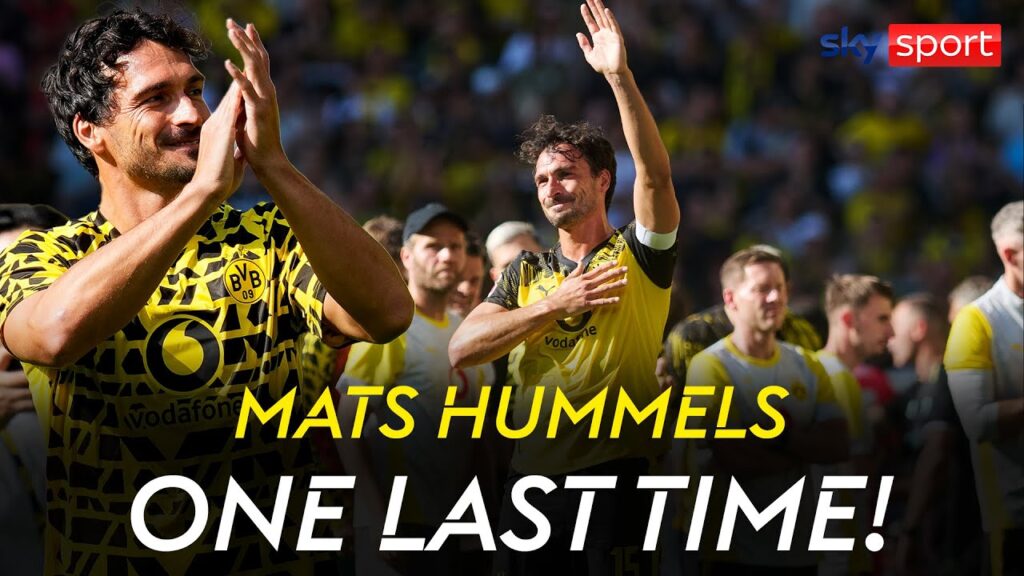 🥹 Letzter Auftritt im BVB-Trikot: Hummels verlässt unter Standing Ovations den Platz!👏