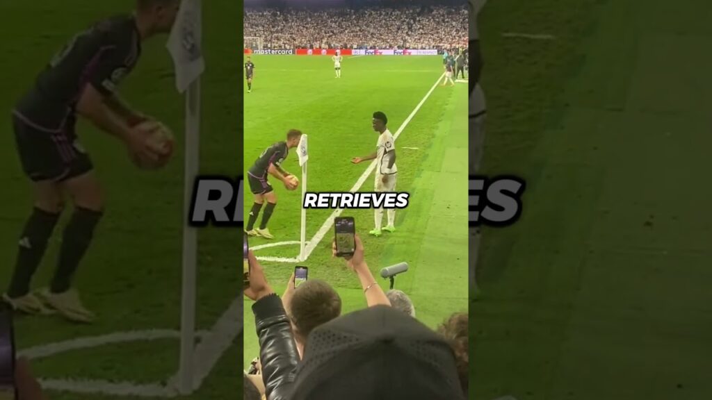 THE WORLD'S MOST PATIENT PERSON JOSHUA KIMMICH DIDN'T BEAT UP VINICIUS JR 🤯🥊 #football #shorts