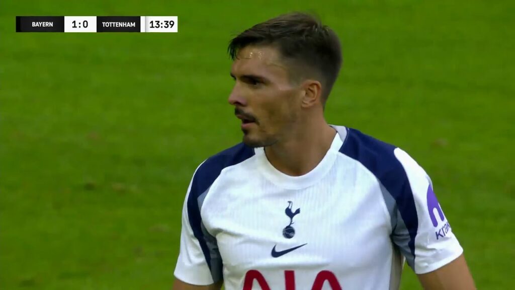 joão palhinha debut against bayern munich 7/8/25