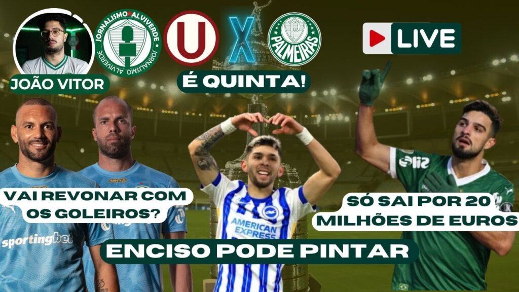 🔥 ENCISO PODE CHEGAR! Palmeiras estuda renovação com Weverton e Lomba | Oferta por Flaco López!