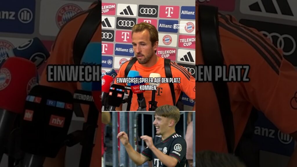 Harry Kane über Bayern-Talente 💫