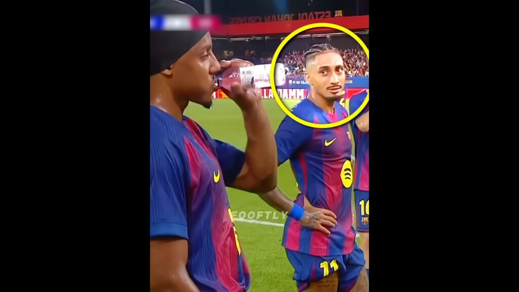 Yamal & Raphinha Reactions to Kounde😂