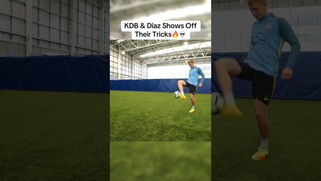 When Kevin De Bruyne Begins To Freestyle⚽️😮