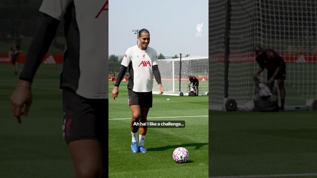 Impossible? Not for Virgil van Dijk 😏