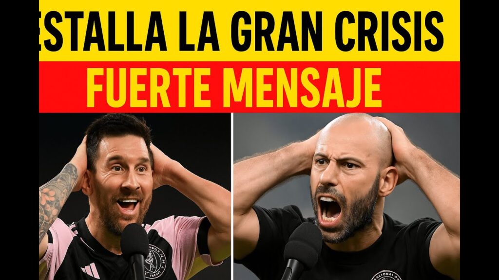 ⚠️ ¡URGENTE! Inter Miami vive crisis interna con LEO MESSI como PROGONISTA. Esta es la ÚLTIMA HORA