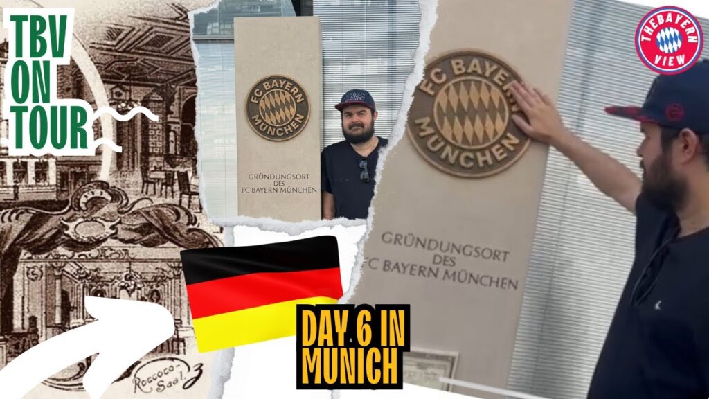 Going to Visit Café Gisela! Where FC Bayern Munich founded! - TBV On Tour - Day 6