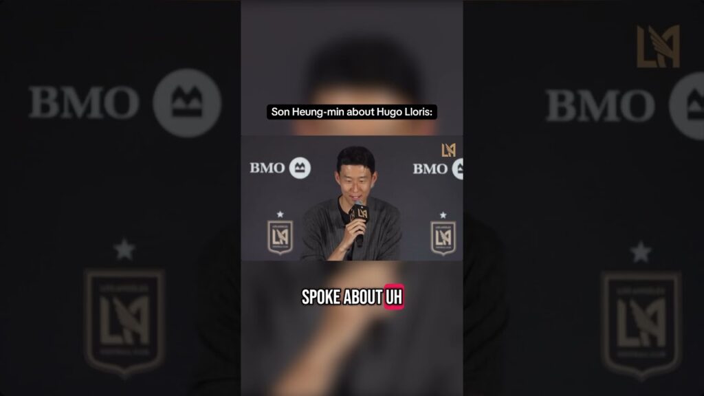 SON HEUNG-MIN 🔥 TALKS ABOUT SHARING THE LOCKER ROOM WITH HUGO LLORIS #LAFC