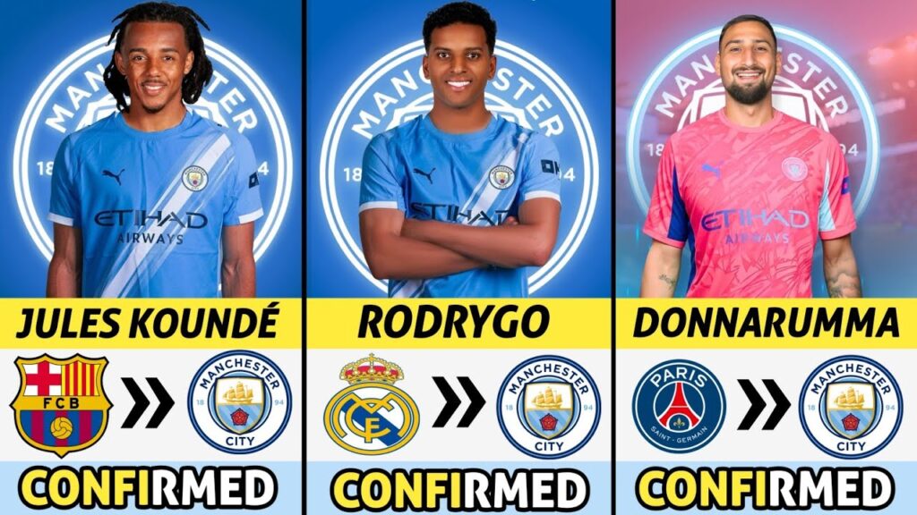 Top Man City Players Transfers News 2025 | New Latest Confirmed & Rumours Summer Transfer Window