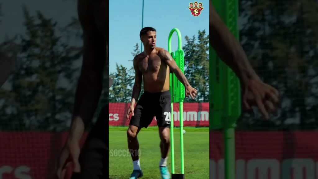 Joao Cancelo football training video