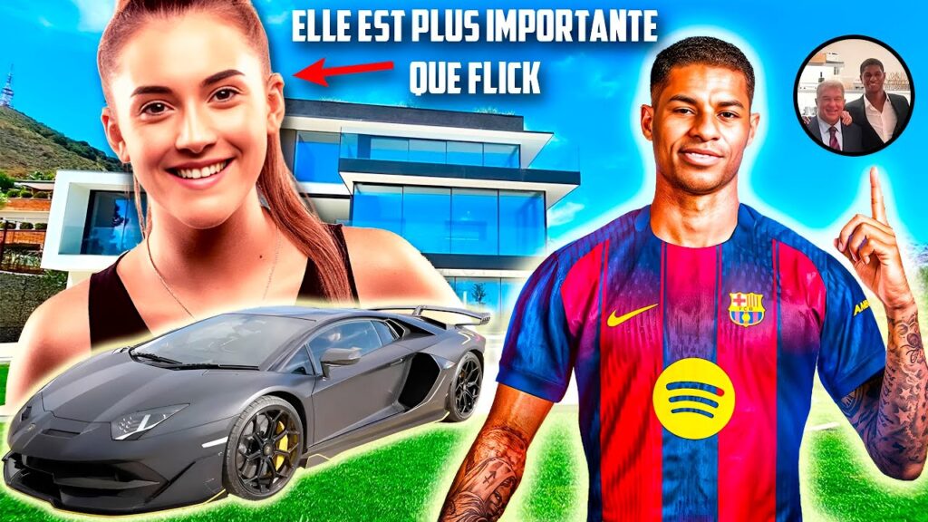 Voici comment Marcus Rashford vit à Barcelone
