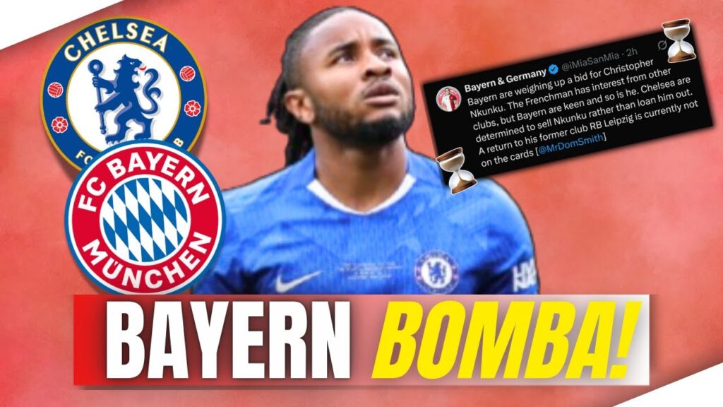 Bayern BOMBA! Christopher Nkunku Bid Incoming! - Bayern Munich Transfer News