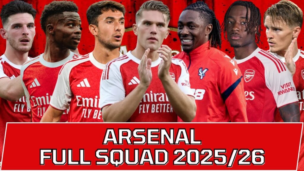 ARSENAL FULL SQUAD SEASON 2025/26 | Arsenal Squad Update with Transfer Rumors