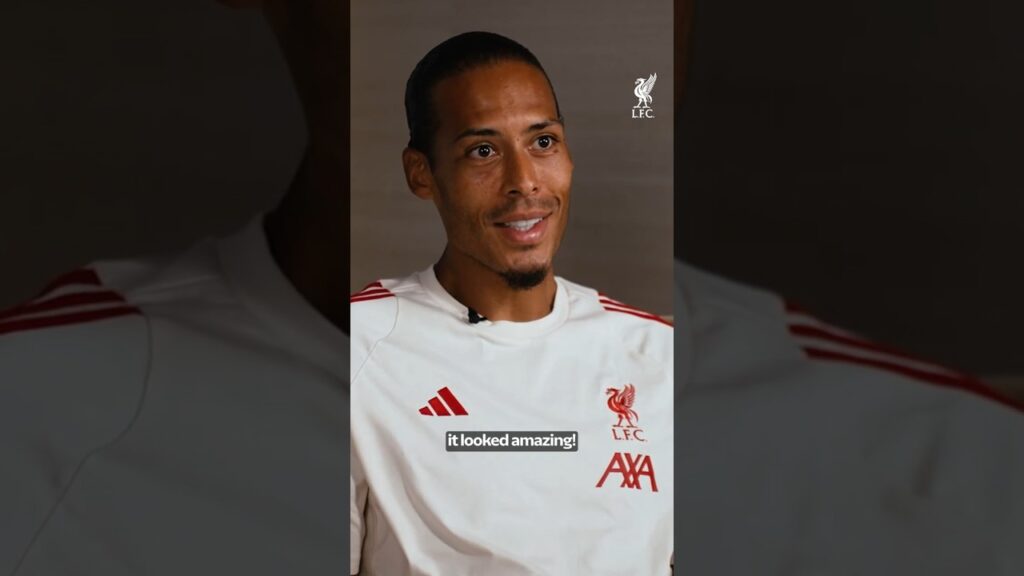Virgil: 'Wear red at Anfield' 🏟️🔴