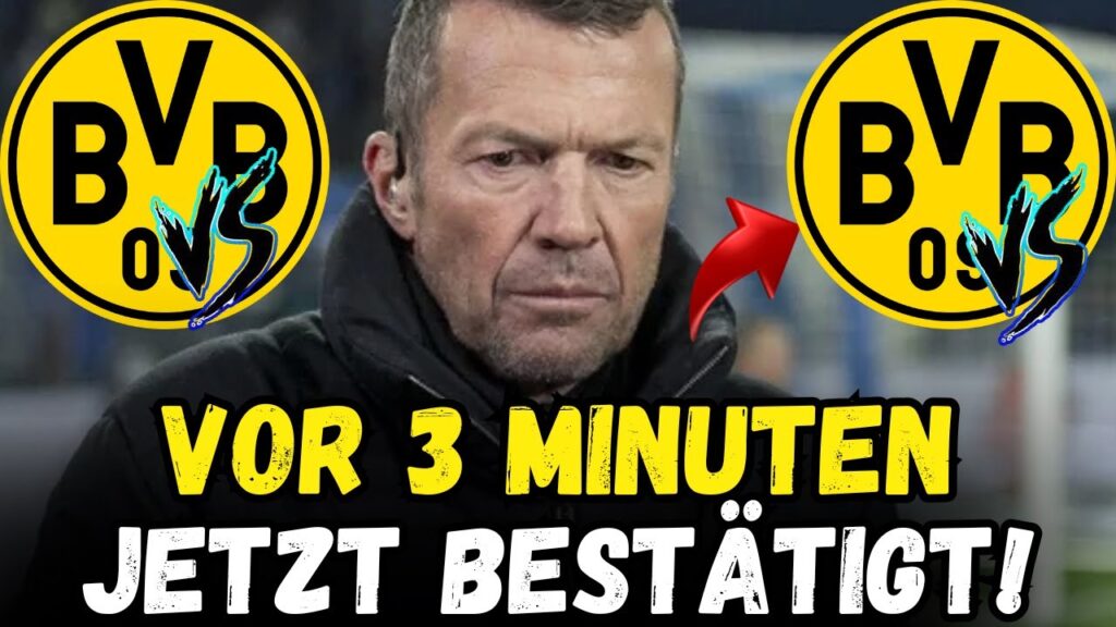 BVB: Eilmeldung! Alle überrascht! Lothar Matthäus heute beim BVB bestätigt! #dortmund #bvb