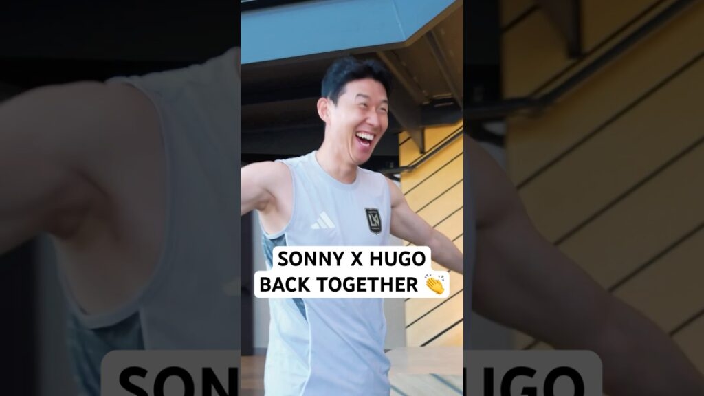 Hugo Lloris and Son Heung-Min reunited @LAFC 🫶