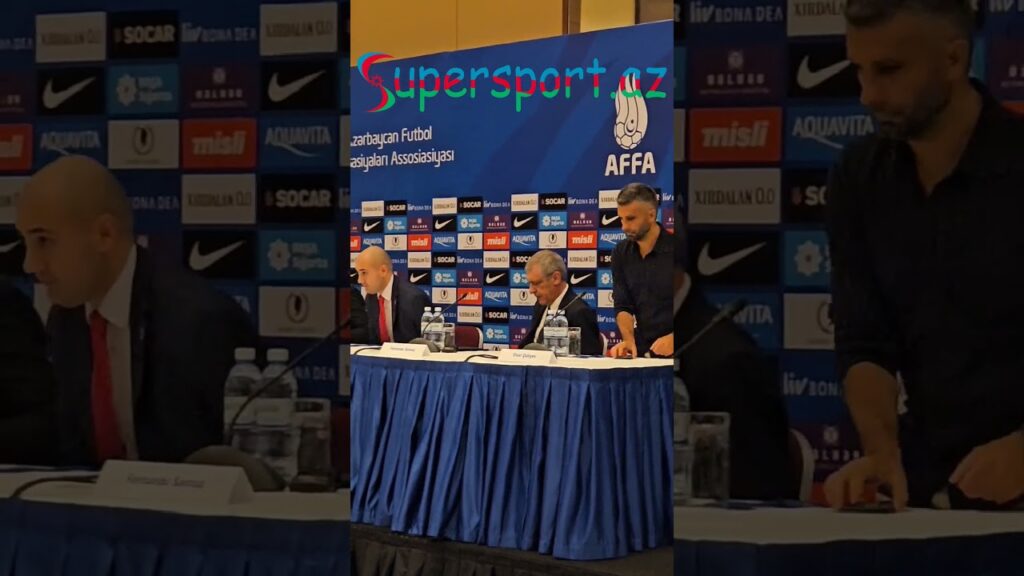 Azərbaycanın futbol yığmasının baş məşqçisi Fernando Santos Bakıda #azerbaycan #fernando santos