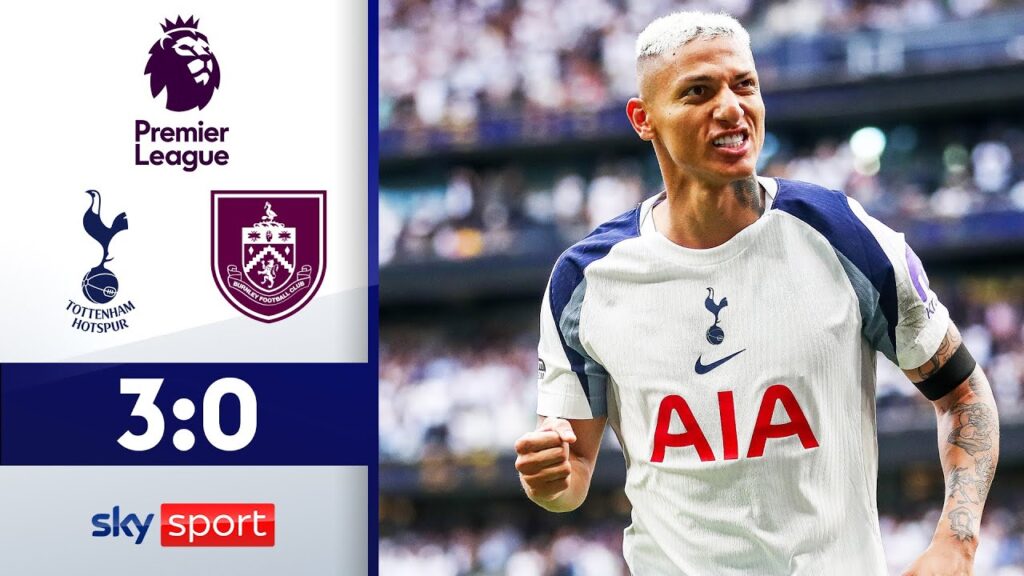 Richarlison 🐦 mit Fallrückzieher-Tor! | Tottenham Hotspur - FC Burnley | Highlights Premier League