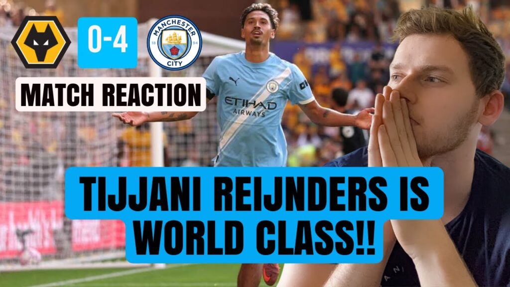 Tijjani Reijnders is the STAR OF THE SHOW as Man City SMASH Wolves 4-0!