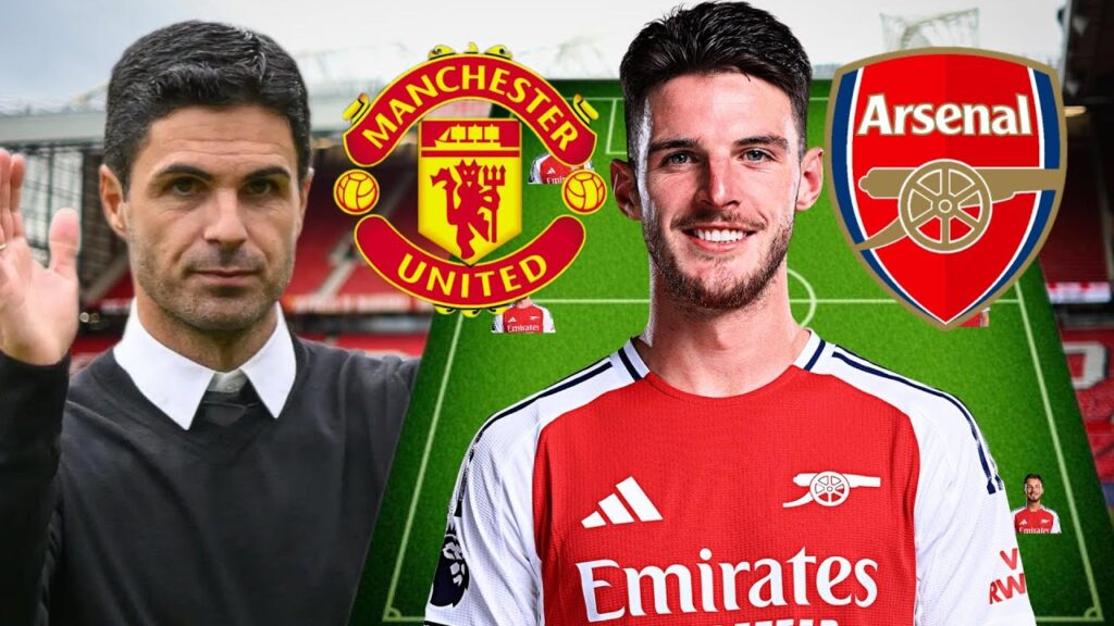 ARSENAL POTENTIAL STARTING LINEUP AGAINST MANCHESTER UNITED