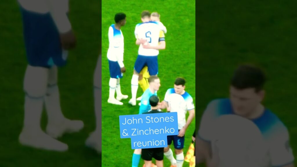 John Stones and Zinchenko reunion