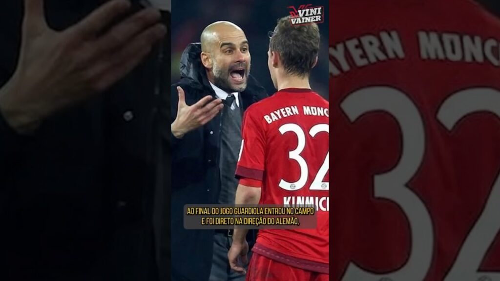 O QUE GUARDIOLA FALOU PARA KIMMICH? #shorts