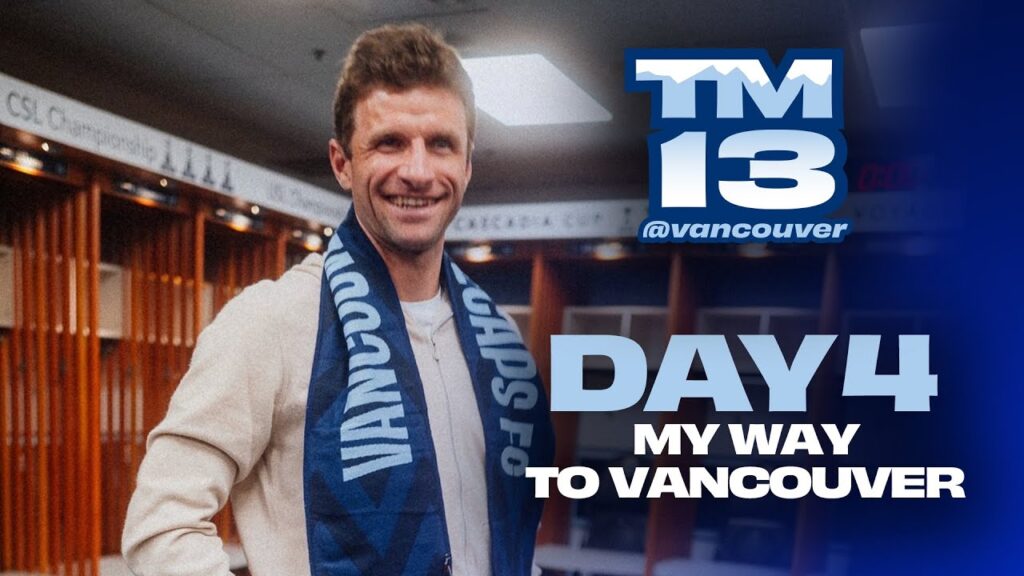 Bereit fürs erste Spiel im BC Place - Thomas Müller vor seinem MLS-Debut