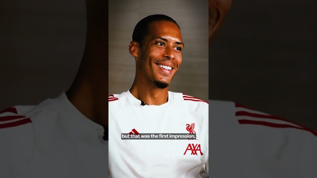 Virgil van Dijk and Mohamed Salah... interview for club...