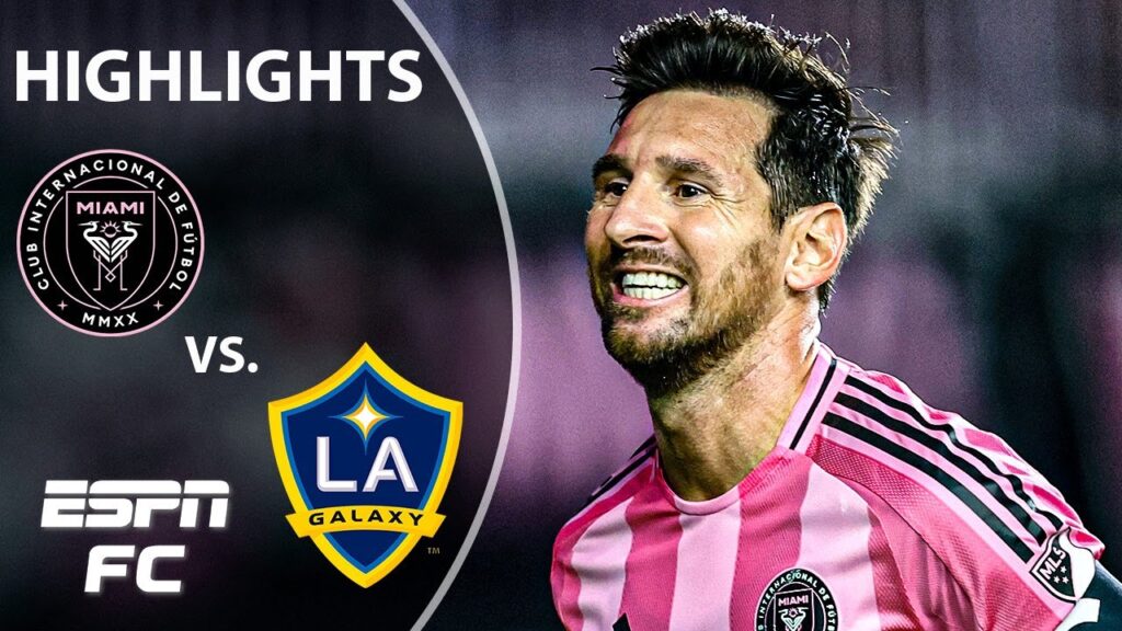 MESSI, SUAREZ & ALBA SCORE 🔥 Inter Miami vs. LA Galaxy | MLS Highlights | ESPN FC