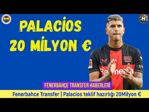 Fenerbahçe Transfer ⚽️ Palacios Fenerbahçe  #palacios #exequilpalacios #fenerbahçe #leverkusen