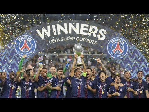 PSG vs Tottenham 2-2 (4-3 Pens) | PSG Win First-Ever UEFA Super Cup in Dramatic Fashion!