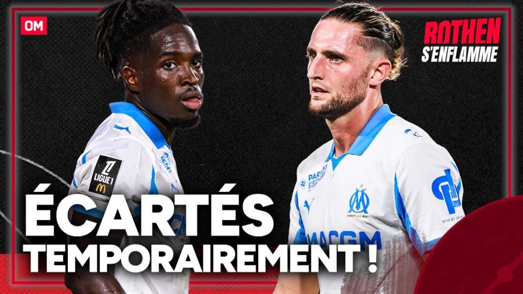 OM : Rabiot et Rowe écartés temporairement, les infos de RMC Sport