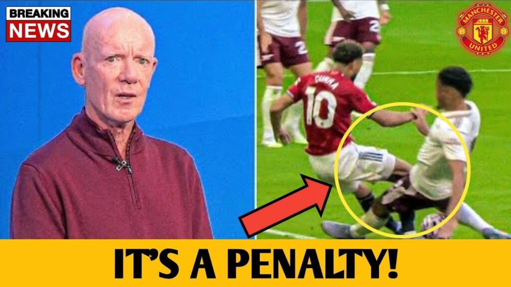 🔥Ref Watch: Should Man United Have Had a Penalty for Saliba’s Challenge on Cunha?😱