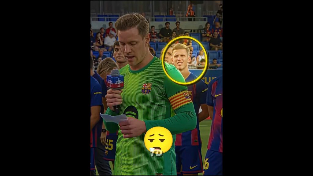 Ter Stegen going out sad 😢😭 #football #barcelona #shorts #edit #vikramsarkar