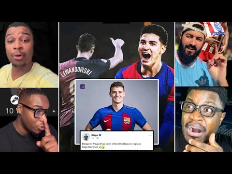 🚨BENJAMIN PAVARD PROPOSÉ AU BARÇA.. / ALVAREZ LE REMPLAÇANT DE LEWANDOWSKI  EN 2026..