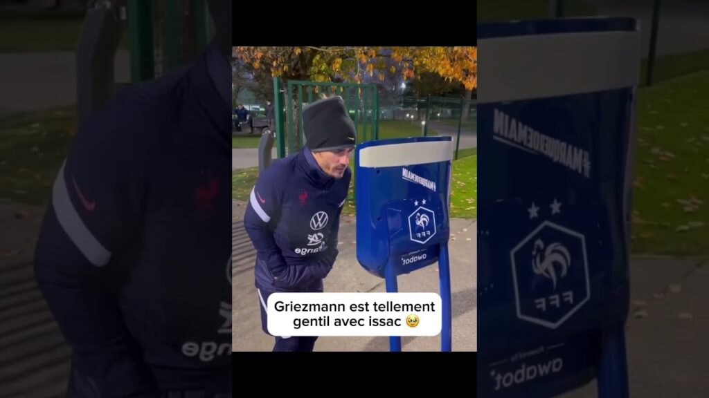 Il a l’air de faire tellement froid par contre #equipedefrance #football #lesbleus #griezmann