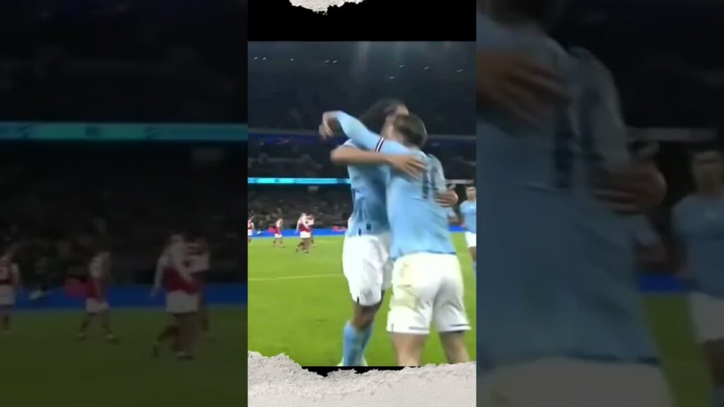 Hattrick NATHAN AKE II Menchester City vs Arsenal 1-0 #nathandrake #city #shortfootball #shorts