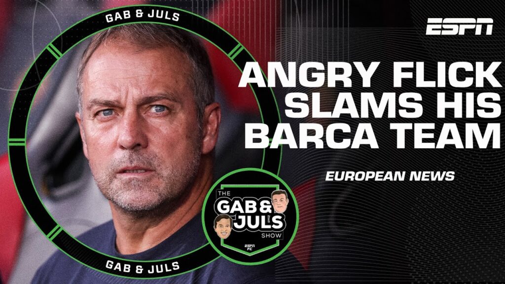 ‘I DON’T UNDERSTAND!’ Was Hansi Flick right to be angry with his Barcelona team? 🤬 | ESPN FC