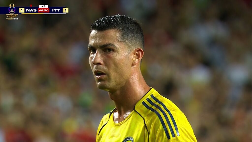 Cristiano Ronaldo Tonight with Al Nassr vs Al Ittihad | 1080i HD