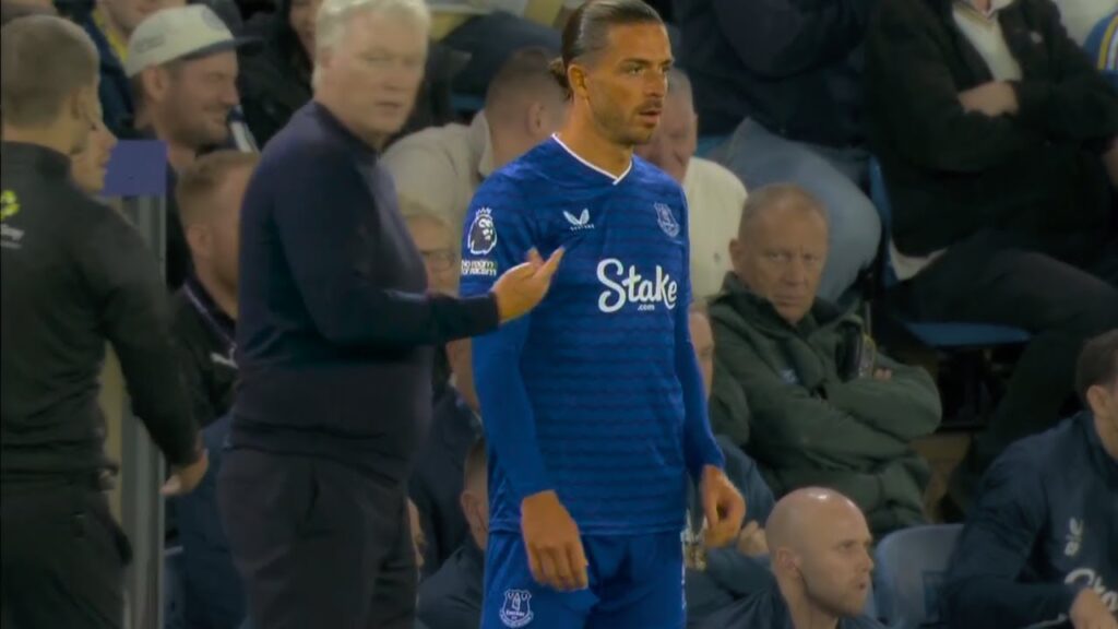 Jack Grealish Everton Debut vs Leeds