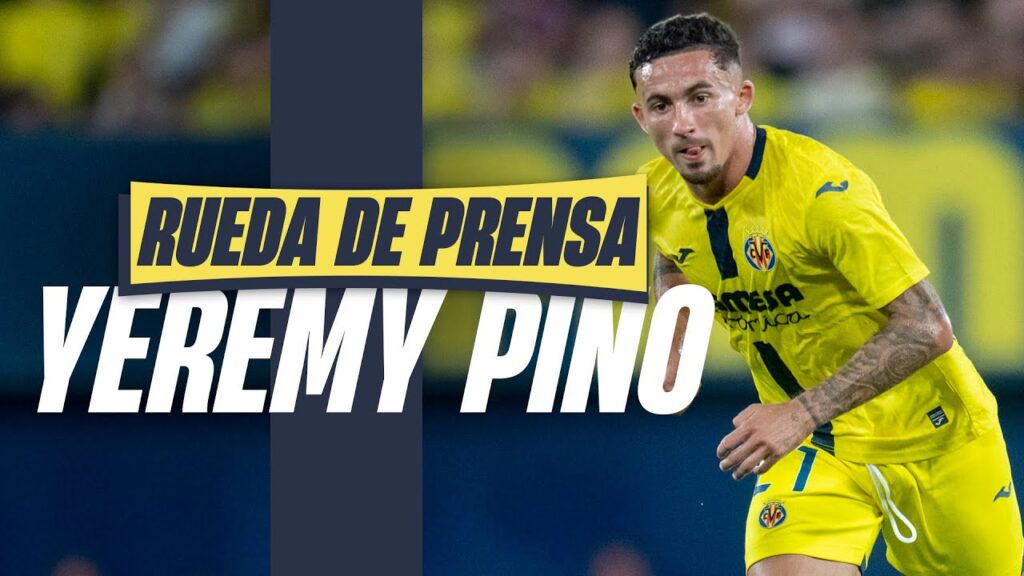 Rueda de prensa de Yeremy Pino - 20 agosto