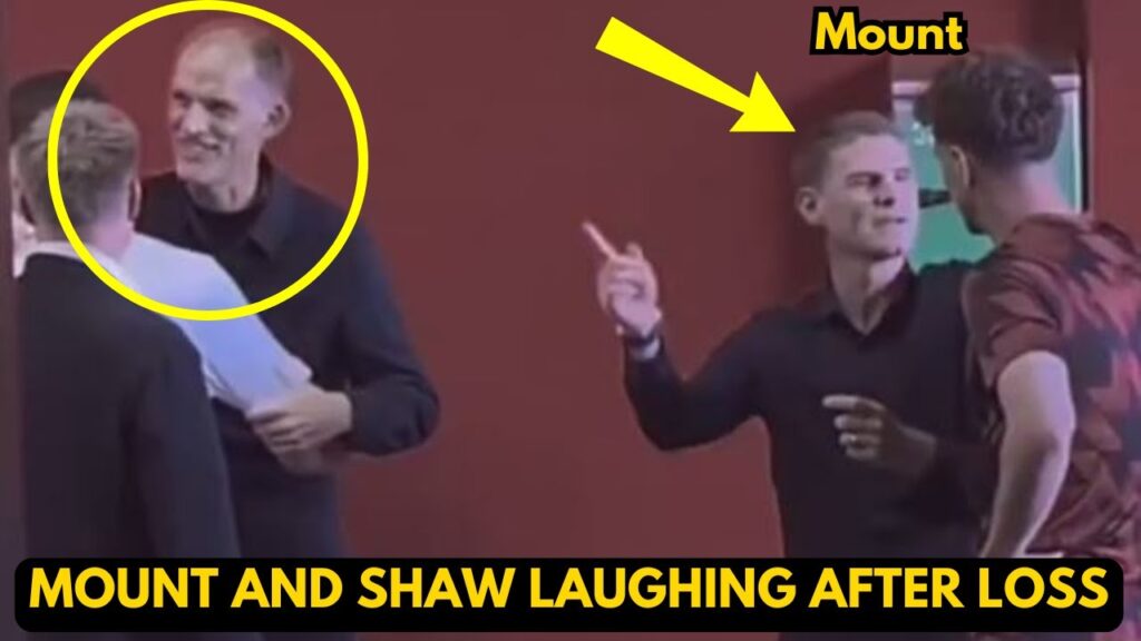 Tunnel Footage: Mount & Shaw SPOTTED laughing with Tuchel after losing to Arsenal! | Man Utd News