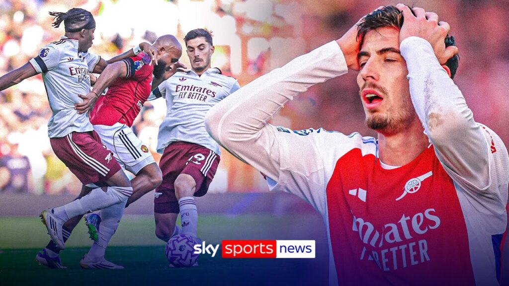 Arsenal forward Kai Havertz is currently being assessed over a knee injury 🚨